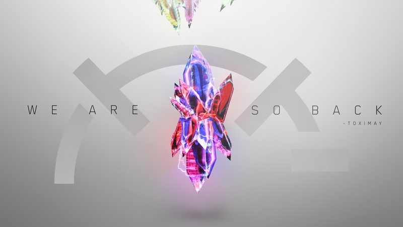WE ARE SO BACK graphic